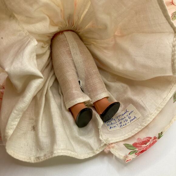 Vintage 40s Nancy Ann Storybook Doll 5.5" Pretty Maid #126 Bisque w/Box - Picture 4 of 6